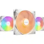 be quiet! Light Wings LX 140 mm PWM Triple Pack Blanc
