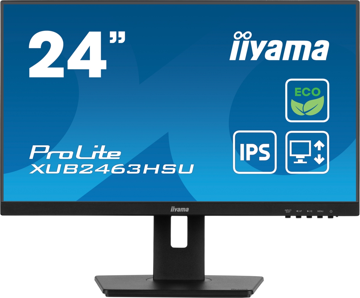 0287ec81-a661-41ca-bd43-db9e492e783f iiyama 23.8" LED - ProLite XUB2463HSU-B1 – Image 1