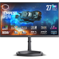 Cooler Master TEMPEST GP2711 - 27" QHD 165Hz MiniLED VA Q-DOT HDR1000 USB-C KVM FreeSync Premium Pro