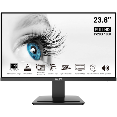 25f6c6a5-622c-446b-9f74-b742beae12f2 MSI 23.8" LED - PRO MP243X – Image 1