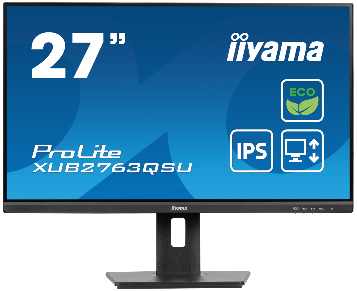 2e93df35-29a2-4f90-b1a8-c13256069f27 iiyama 27" LED - ProLite XUB2763QSU-B1 – Image 1