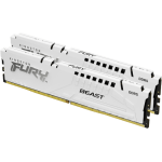 Kingston FURY Beast 32 Go (2 x 16 Go) DDR5 6000 MHz CL36 - Blanc
