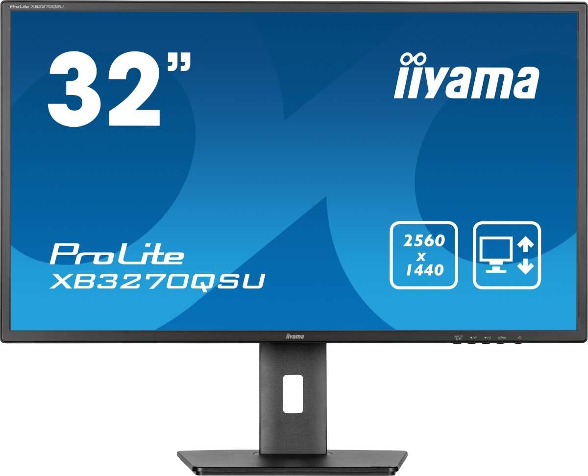 42d40a3d-09d2-4743-9c92-78537a7008eb iiyama 31.5" LED - ProLite XB3270QSU-B1 - Seconde vie - Très bon état – Image 1