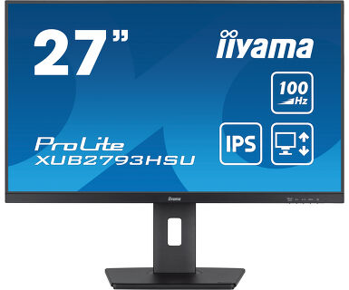 4e749758-08ae-4330-b767-e27d5a1ee17f iiyama 27" LED - ProLite XUB2793HSU-B7 – Image 1