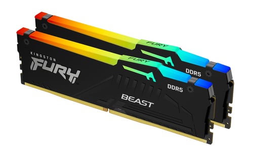 6541f2e0-6103-4180-aa10-00fe9ed172d4 Kingston FURY Beast RGB 32 Go (2 x 16 Go) DDR5 6000 MHz CL30 – Image 1