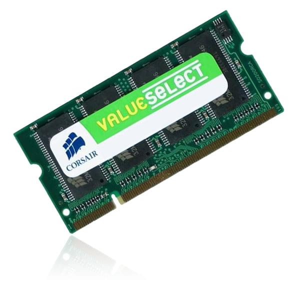 7ee3bff5-854a-4f54-882c-11572858bad1 Corsair SO-DIMM 1Go DDR 400 VS1GSDS400 – Image 1