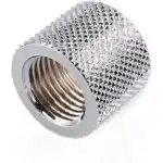 CONSTRUCTEUR Raccord tube rigide droit argent - 14mm