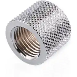 CONSTRUCTEUR Raccord tube rigide droit argent - 14mm