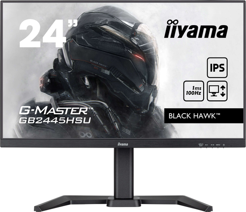957f6f9b-9eb8-46af-b55d-63978b6ed194 iiyama 23.8" LED - G-Master GB2445HSU-B2 Black Hawk – Image 1