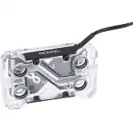 Alphacool GPX SLI Connector Dual - Acryl - Addressable RGB – Image 4