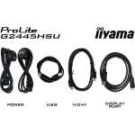 iiyama 23.8" LED - G-Master G2445HSU-B2 Black Hawk – Image 13