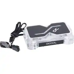 Alphacool GPX SLI Connector Dual - Acryl - Addressable RGB