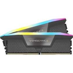 Corsair Vengeance RGB DDR5 32 Go (2 x 16 Go) 6000 MHz CL38 1.35V - Noir
