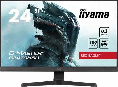 da19281a-22a2-414f-83aa-81283d0f76bd iiyama 23.8" LED - G-Master G2470HSU-B6 Red Eagle - Seconde vie - Bon état – Image 1