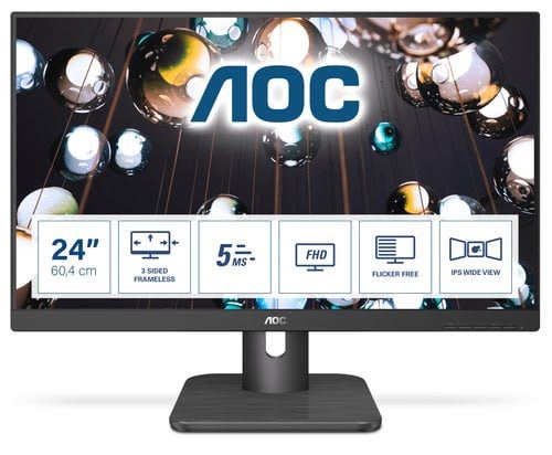 3d99f5f0-ac72-46ee-ada3-fca048cda10a AOC 23.8" LED - 24E1Q – Image 1