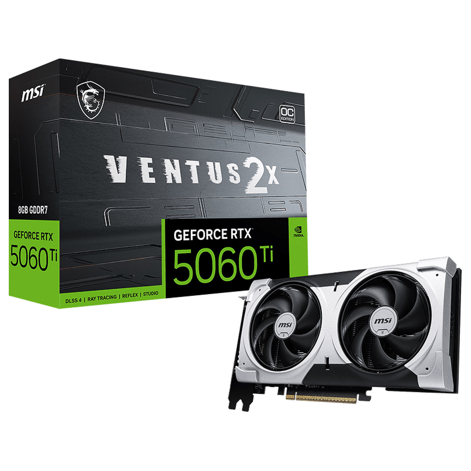 6f1c1978-887a-4f81-92c7-3bec7ee649da MSI GeForce RTX 5060 Ti 8G VENTUS 2X OC PLUS – Image 1