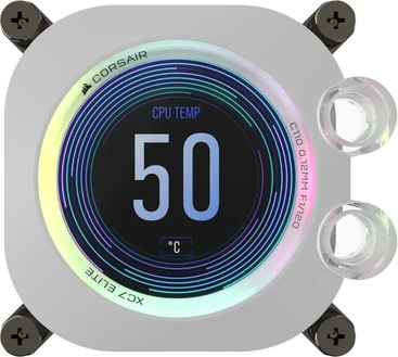 7733c81a-0181-4f1d-8b67-c85e945c3bc8 Corsair iCUE XC7 Elite LCD (Blanc) – Image 1