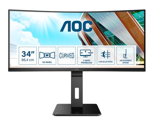 7865b75d-5aa2-4570-829b-4218b9619448 AOC 34" LED - CU34P2A – Image 1