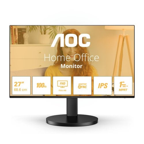 7ac9f9f3-7602-4e33-b7e0-5e97b2a11ae6 AOC 27" LED - 27B3HA2 – Image 1