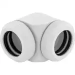 Corsair Hydro X Series XF Hardline Embout 90° 14mm OD - Blanc (x 2) – Image 2