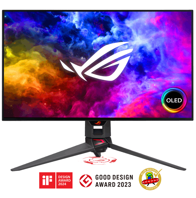99d8a014-202b-4729-bde5-10b0ea34c42e ASUS 27" OLED - ROG Swift PG27AQDM - Seconde vie - Parfait État – Image 1
