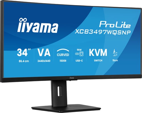 9ca7fc09-955c-428b-ad06-1f4fc085e18f iiyama 34" LED - ProLite XCB3497WQSNP-B1 – Image 1
