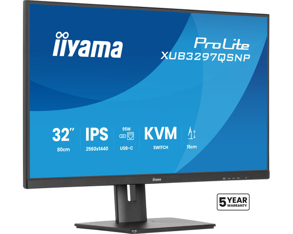 a387f1b3-2f93-4d67-9b42-19fc0a2f054c iiyama 32" LED - ProLite XUB3297QSNP-B1 – Image 1