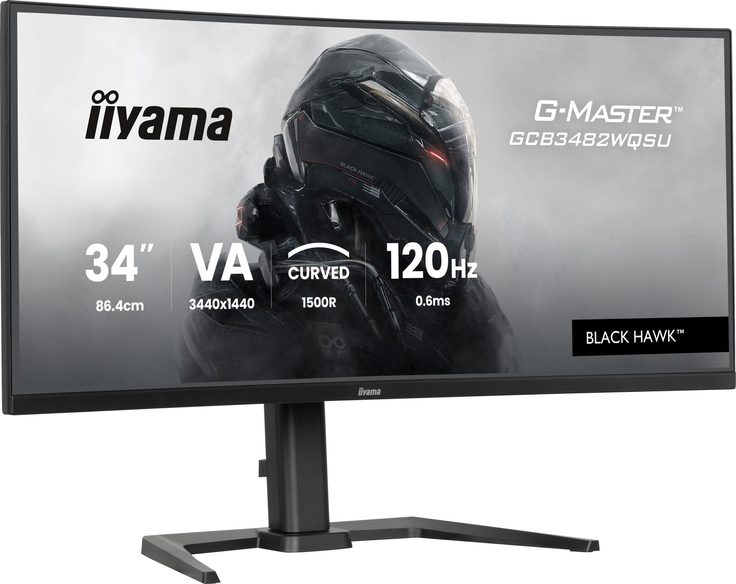 a81abac4-a59a-4739-bf2c-d607203d2678 iiyama 34" LED - G-Master GCB3482WQSU-B1 Red Eagle – Image 1