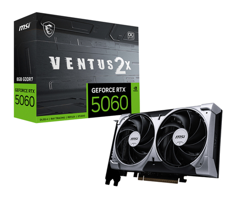 c86a8635-2fa7-4c58-aee4-ffc881838a38 MSI GeForce RTX 5060 8G VENTUS 2X OC – Image 1