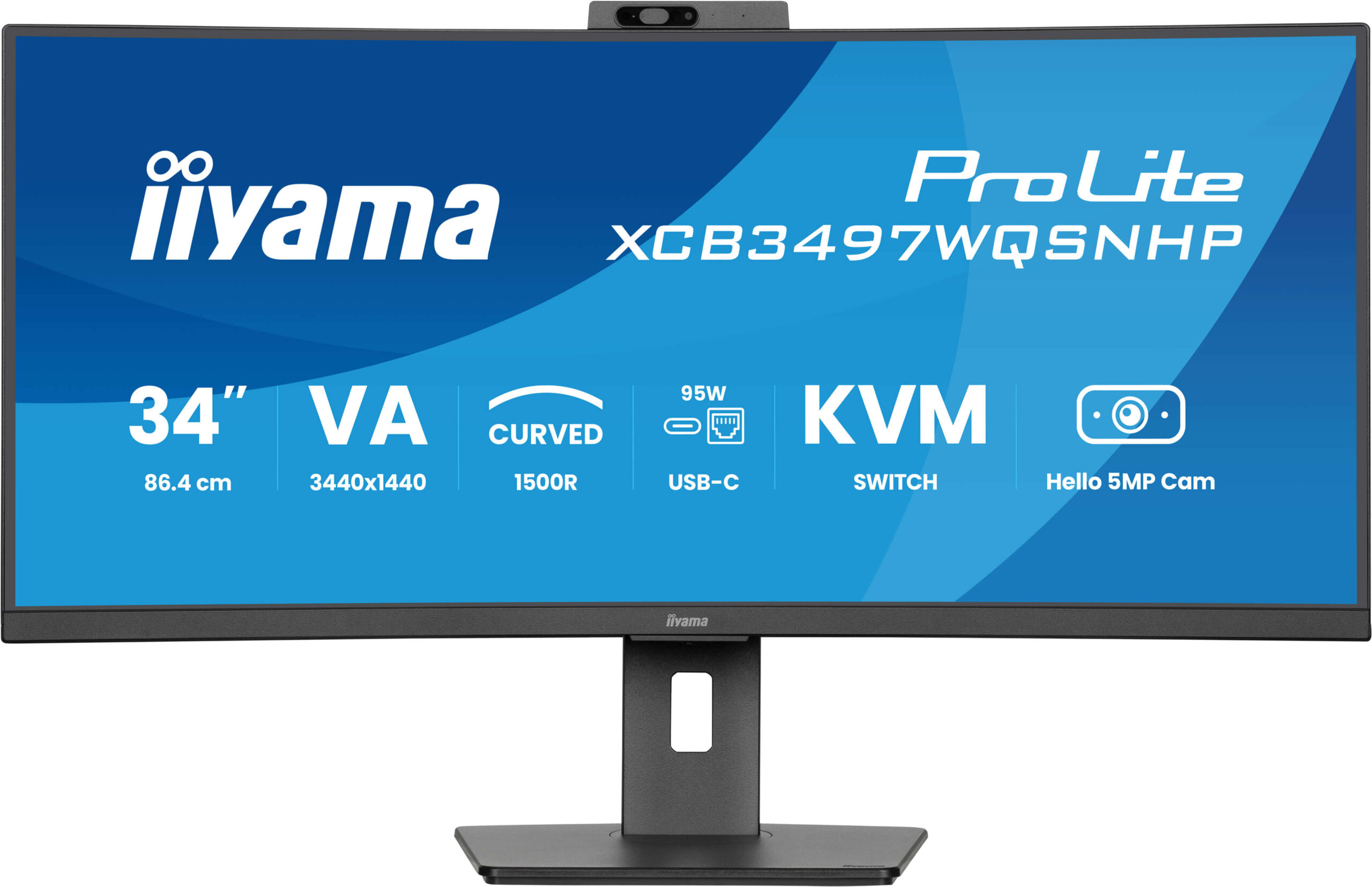 f57179a8-3c01-4b76-8cef-691aedeed6b8 iiyama 34" LED - ProLite XCB3497WQSNPH-B1 – Image 1