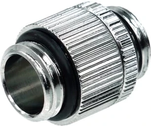 1ee17bb3-8234-44f0-8fc0-cae29c37fd20 Alphacool Fitting double écrou G1/4 AG vers G1/4 AG - Chrome – Image 1