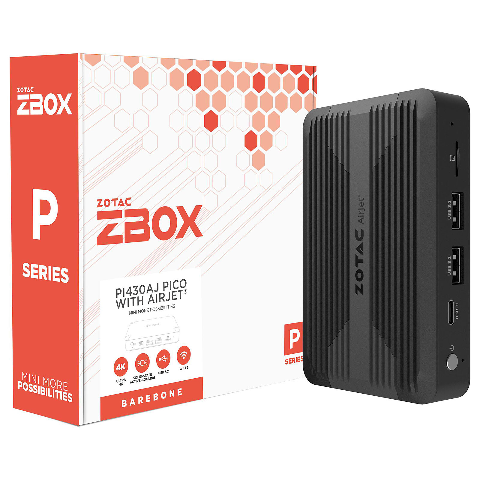 ccbe79b8-5d0d-4ebd-9df9-378e86a19709 ZOTAC ZBOX pico PI430AJ-W5B avec AirJet – Image 1