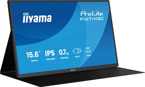 16edbf31-951a-4275-ae08-490f645f8cf7 iiyama 15.6" LED - P1671HSC-B1 – Image 1