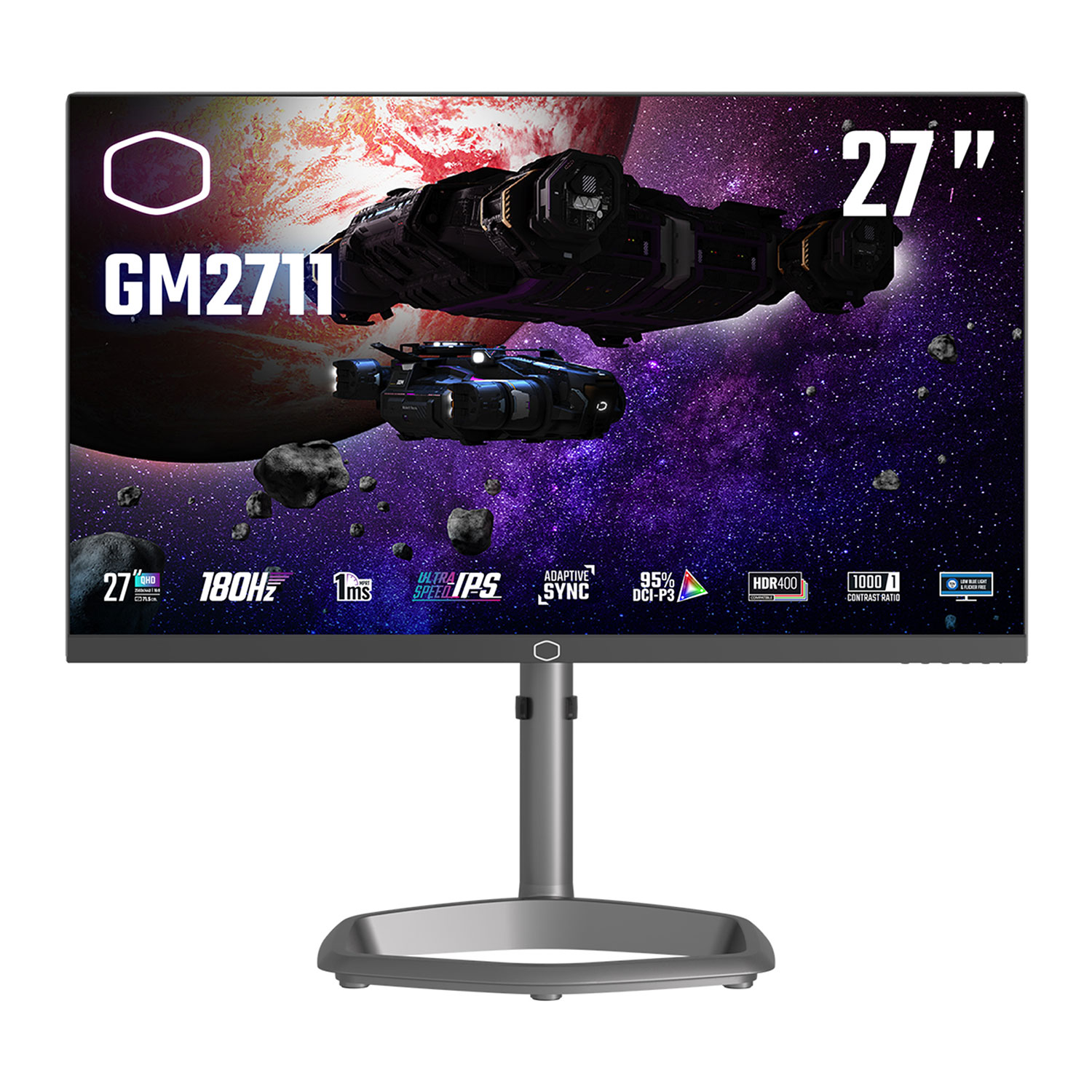 479dba5e-1398-4ce0-be00-5972f7e95e57 COOLER MASTER 27" LED - CMI-GM2711-EK – Image 1