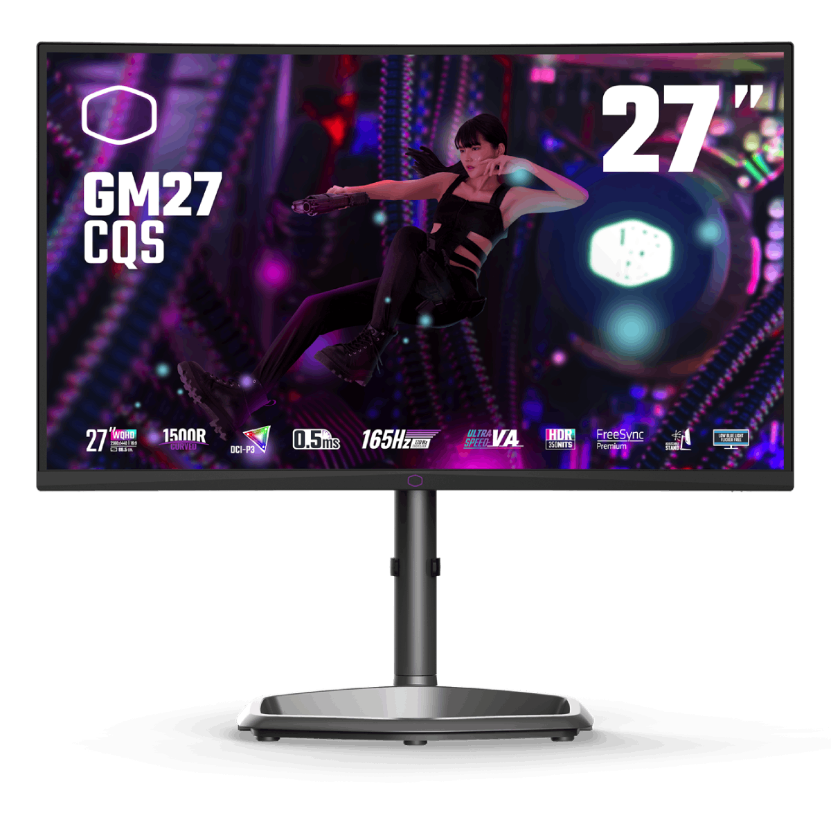 51f8b204-eb27-444b-8b54-a307660b7c3c Cooler Master 27" - GM27-CQS – Image 1