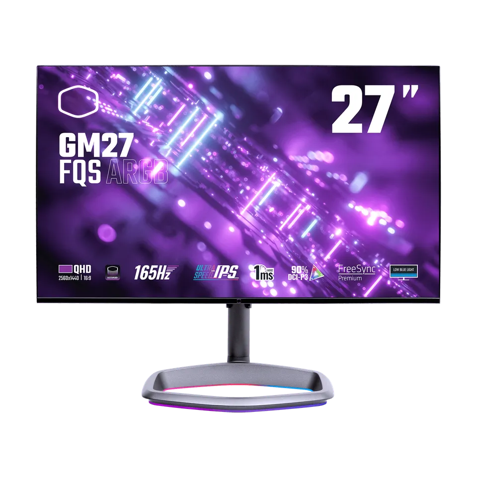 81565292-5422-455a-b5e8-6d4990db234f COOLER MASTER 27" LED - CMI-GM27-FQSA-EU – Image 1