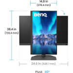 BenQ PhotoVue 24" -  SW242Q – Image 4