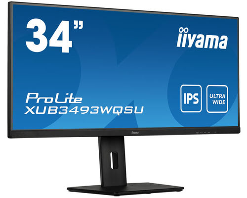 c42c81ae-1c8b-4b88-ae8a-2177db7bb41d iiyama 34" LED - ProLite XUB3493WQSU-B5 - Seconde vie - Très bon état – Image 1